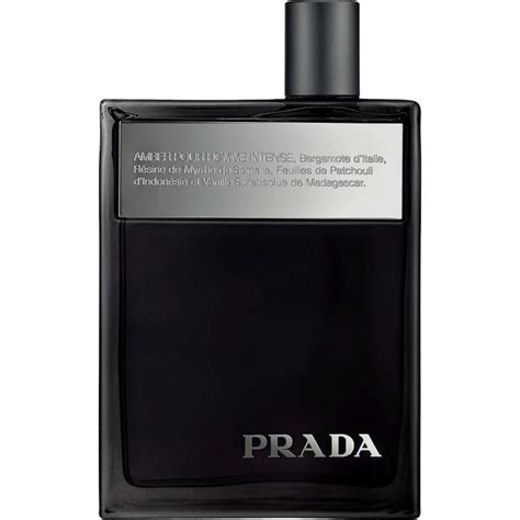 prada amber pour homme fragrantica|prada pour homme intense.